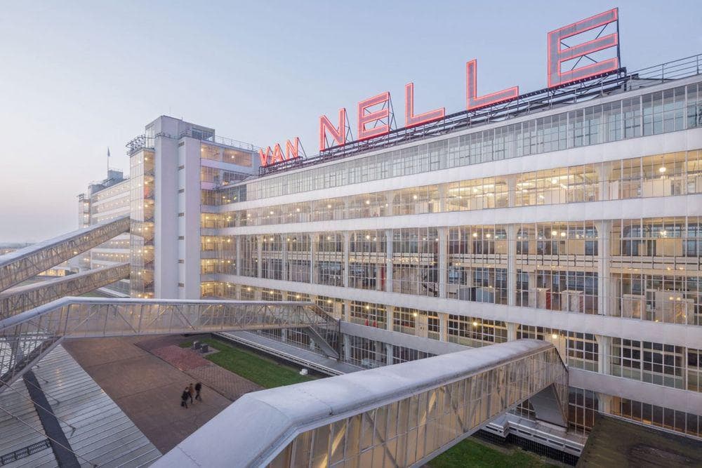 Vooraanzicht Van Nelle Fabriek Rotterdam